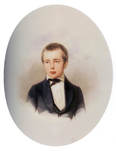 Portrait of Aleksei Musin-Pushkin (1834-1889) by Vladimir Ivanovich Hau